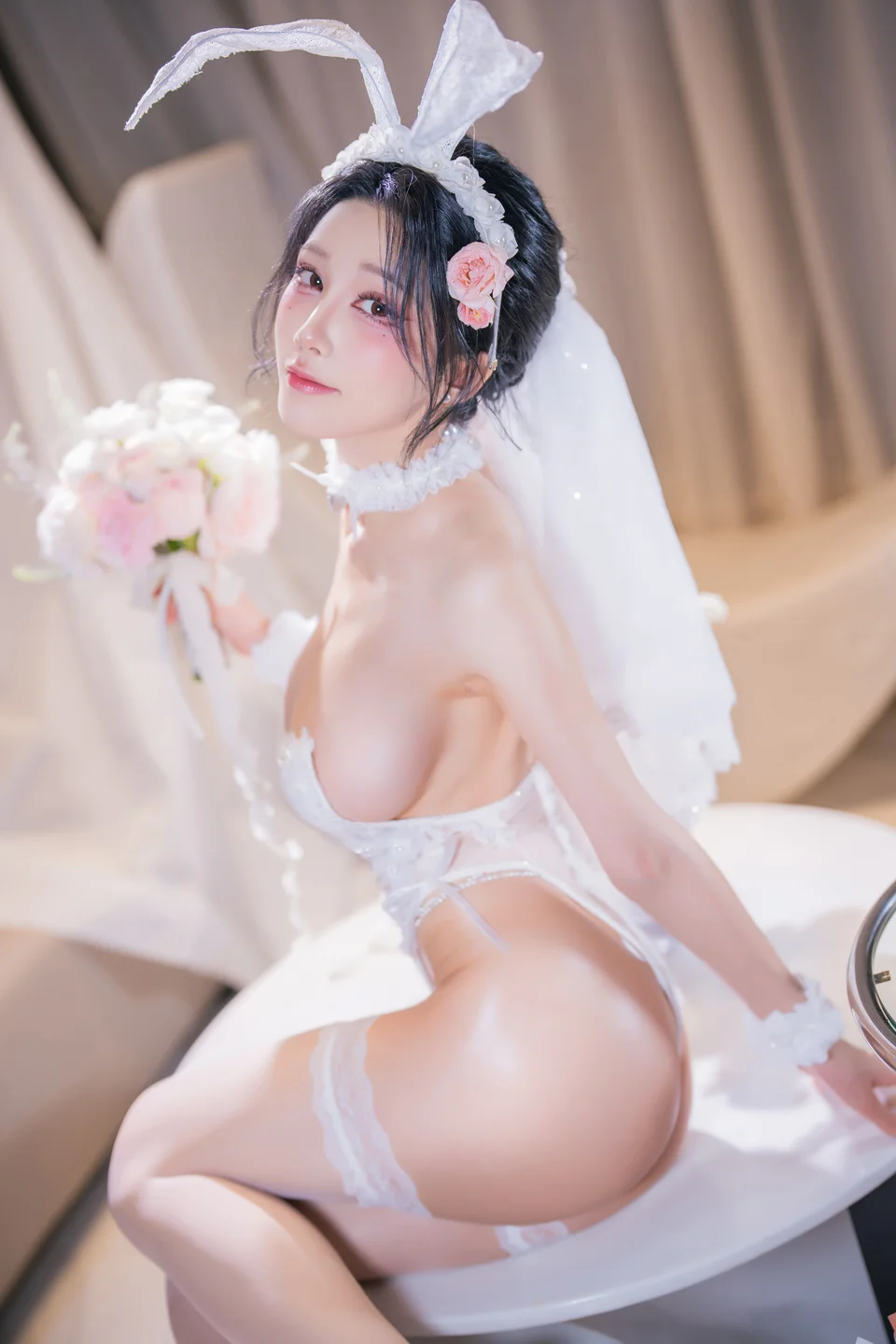 水淼Aqua - Birthday Bunny [54P-75MB] tg@simisebaisi 【丝足阁】028.webp